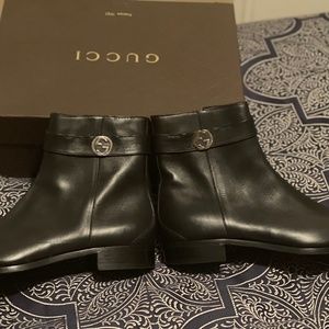 Men’s Gucci boots, size 14, black